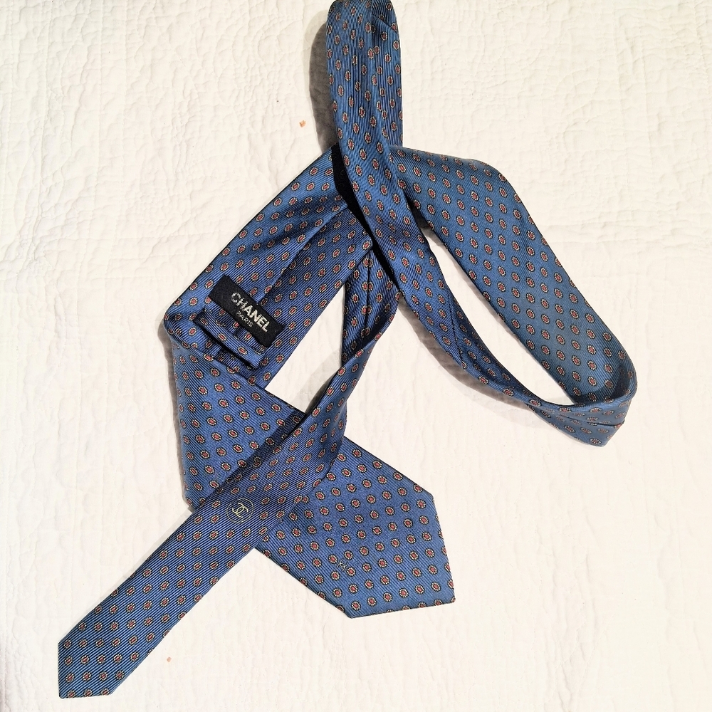 Chanel Vintage Silk Tie